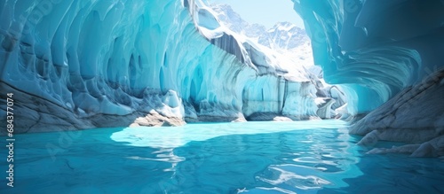 Exploring Alaska s Rock Ice Formation reveals turquoise rivers formed by melting ice.