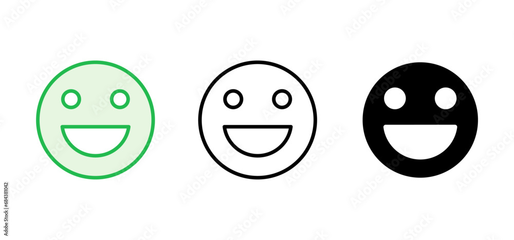 smile icon set. smile emoticon icon. feedback smile icon set. smile emoticon icon. feedback