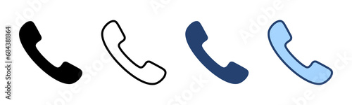 Call icon vector. telephone sign and symbol. phone icon. contact us