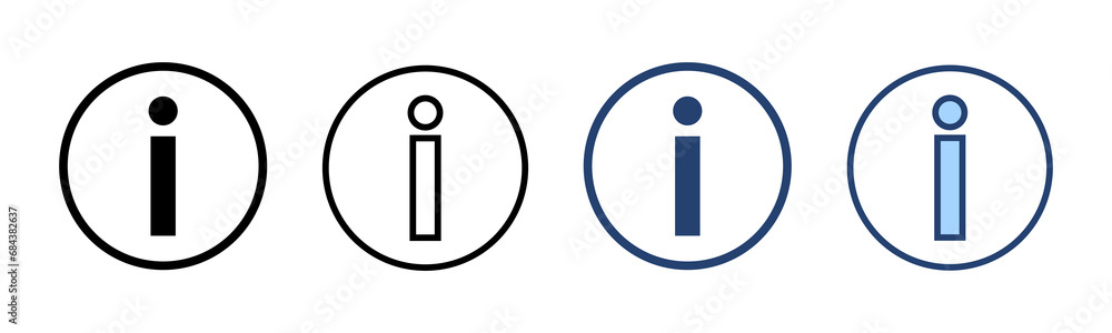 Information sign icon vector. about us sign and symbol. question mark icon Information sign icon vector. about us sign and symbol. question mark icon