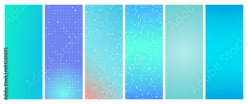 Abstract gradient geometric background with squares