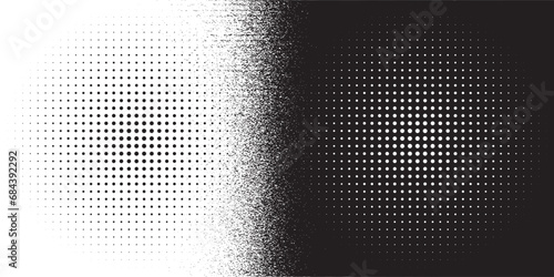 Texture of black and white lines, scratches, scuffs. Monochrome texture with white and gray color.Natural leather background Silver stylized hand drawn paper vector grain texture. dots halftone vector photo
