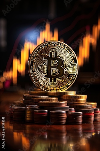 Bitcoin and market chart