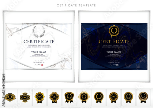 お正月賞状１２１（横）certificate　award　表彰状　celebration
