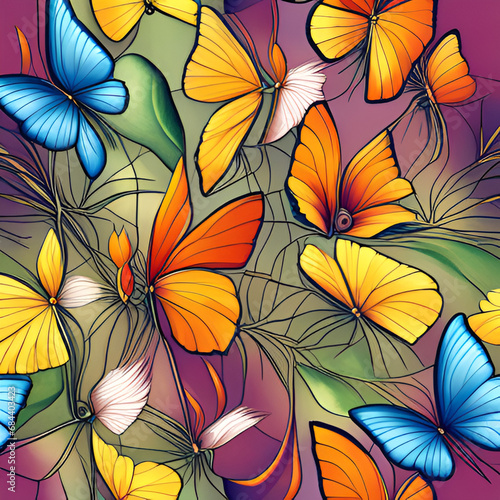 Wallpaper Mural 나비 Torontodigital.ca