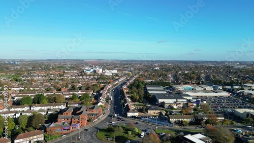 Wallpaper Mural Aerial Footage of Dunstable Town of England UK Torontodigital.ca
