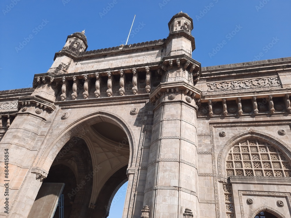 Gateway of India in mumbai. mumbai city. 