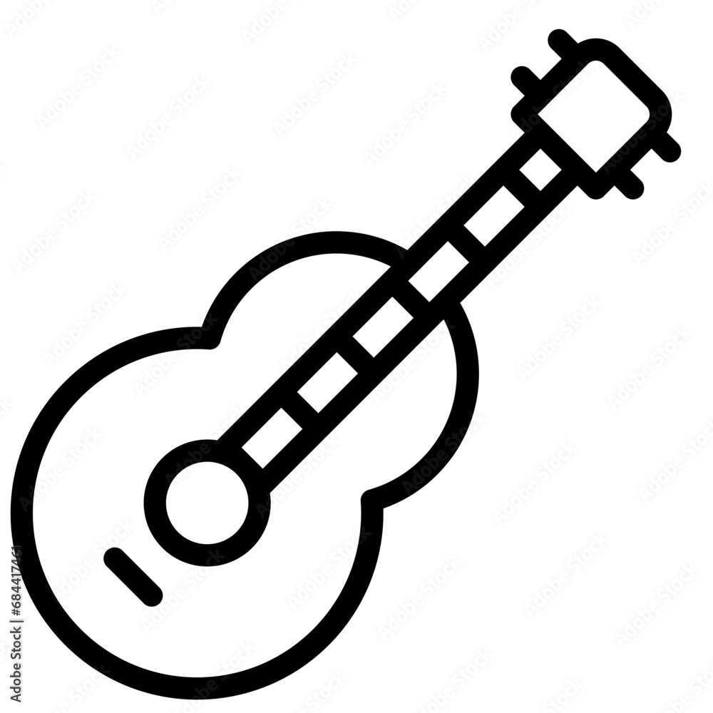 Acoustic Guitar Icon Acoustic Guitar Icon