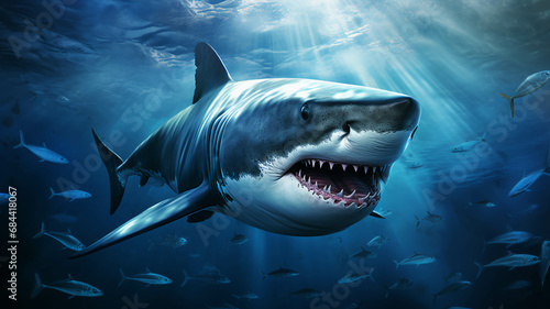 Shark Concept Illustration