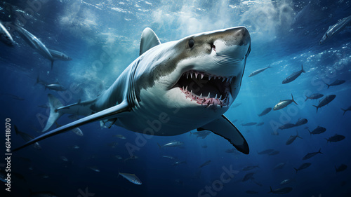 Shark Concept Illustration