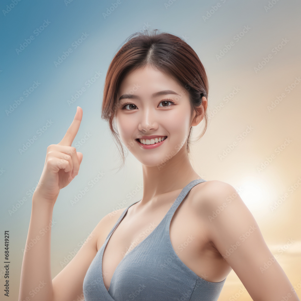 Ai mixed race girl 여자 모델