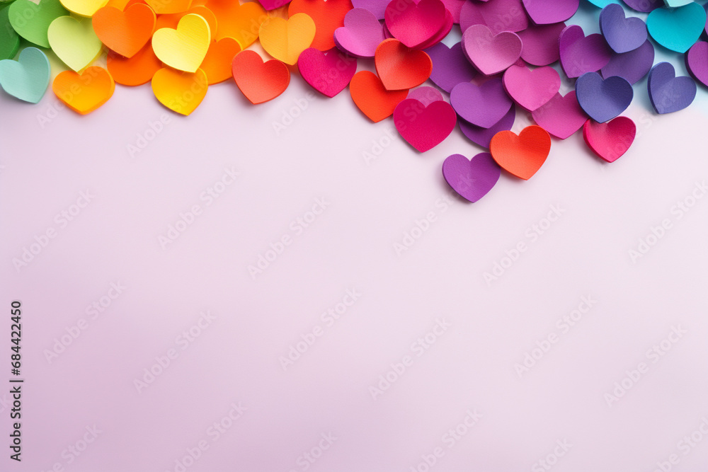 Rainbow heart background with empty spaec. LGBT+ Pride design,valentine concept for LGBT+ ,Generated By Ai
Rainbow heart background with empty spaec. LGBT+ Pride design,valentine concept for LGBT+ ,Generated By Ai