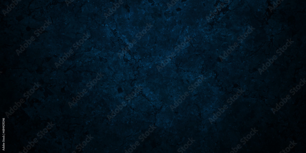 Fototapeta premium Seamless Dark blue marble stone grunge and backdrop texture background with high resolution. Old concrete grunge wall texture cement dark blue background abstract black color design.