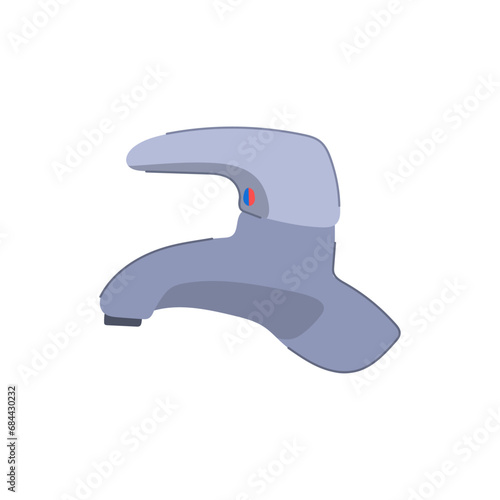 sink bathroom faucet cartoon. interior tap, home clean, hygiene house sink bathroom faucet sign. isolated symbol vector illustration