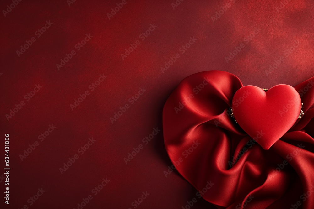 red heart on red background,Generated By Ai red heart on red background,Generated By Ai