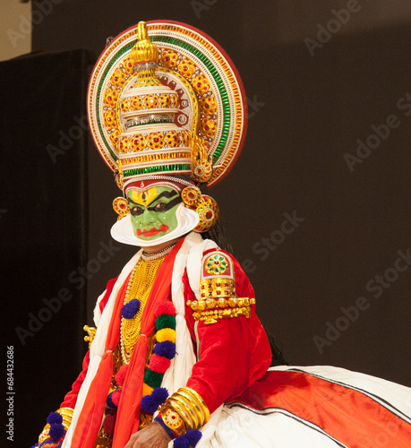 Senior kathakali artist rare shots photo