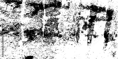 Old dirty Dust Overlay Distress Grainy Old cracked concrete wall Texture of wall Dark grunge noise granules Black grainy texture isolated on white background. Scratched Grunge Urban Background.