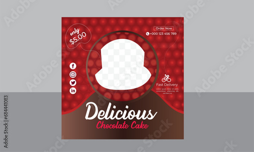 Food Social media design Template.