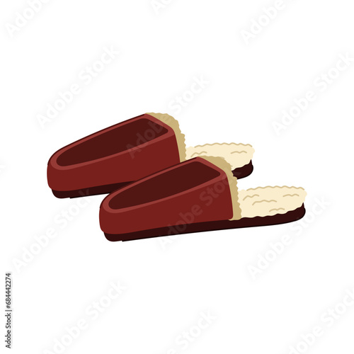 feet man slippers cartoon. person pajamas, bathroom night, aged cystitis feet man slippers sign. isolated symbol vector illustration