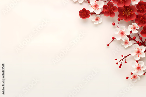 rose petals on a white background Grunge Floral Background 