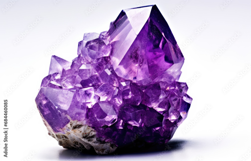 Fototapeta premium amethyst isolated