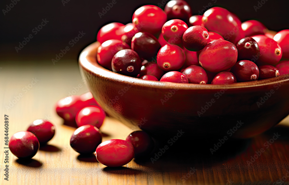 cranberries in a bowl cranberries in a bowl