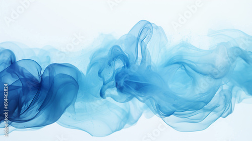 Abstract soft blue of stain splashing watercolor background