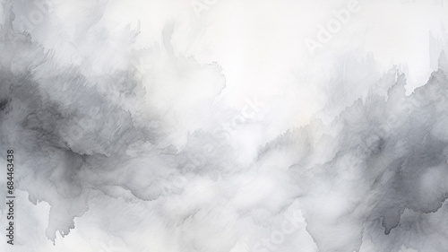 Watercolor background art abstract grey surface texture photo