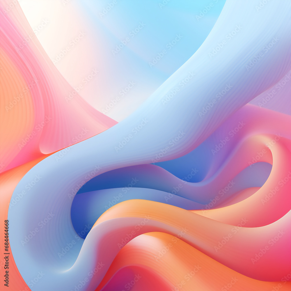 Fluid Pastel Waves Fluid Pastel Waves
