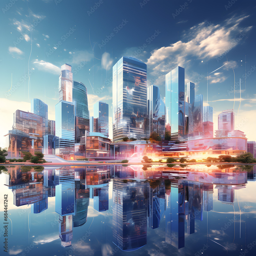 Sustainable Cities 2.0: A Visual Symphony of IoT, AI, and Urban Brilliance