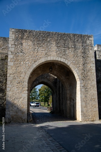 Old medieval construction in Provins  France