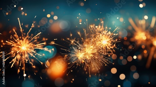 Fireworks That Explode Air Very Beautiful , Background HD, Illustrations