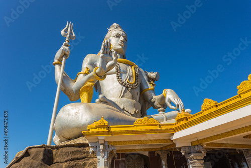 Statue of Lord Shiva was built at Murudeshwar photo