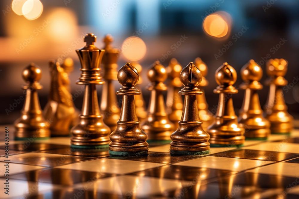 Chess board. Development of strategy and tactics. The way to achieve the goal. Chess board. Development of strategy and tactics. The way to achieve the goal.