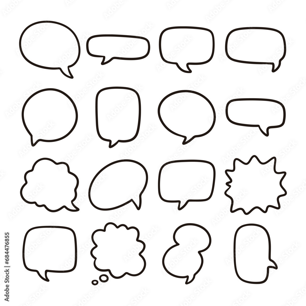speech bubble doodle hand drawn vector
speech bubble doodle hand drawn vector