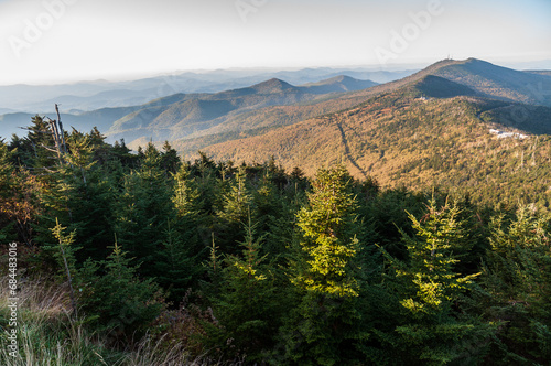 Принти на полотні An Overlook at Mount Mitchell State Park, North Carolina
