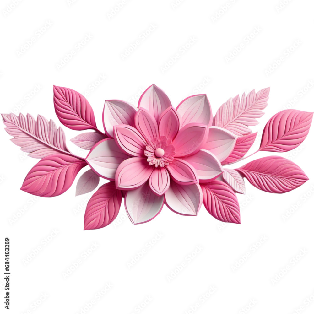 Beautiful Pink floral decoration