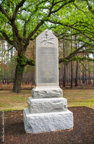 A Monument at Moores Creek National Battlefield, NPS Site