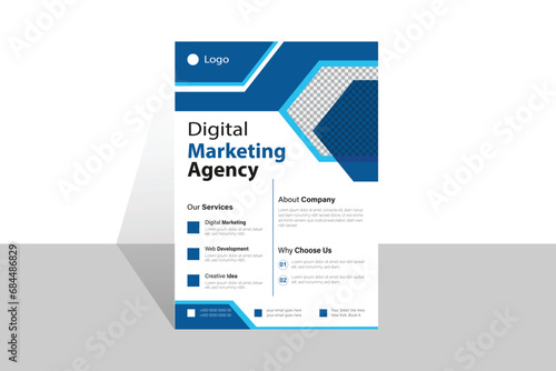 This Template Design to promote your business and easy to edit, all you need to know the basic Illustrator to change the text and image and use it.