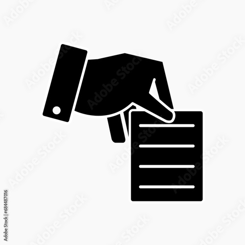 voting booth symbol. general elections. voting icon