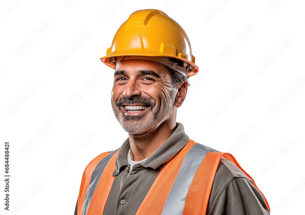 Portrait of happy smiling confident Construction Worker Portrait of happy smiling confident Construction Worker