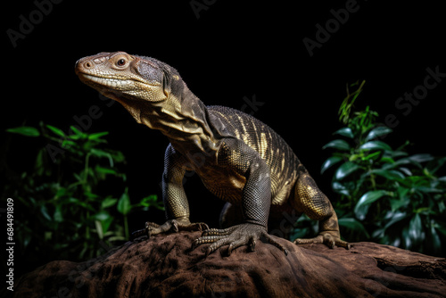 Giant Indonesian varanus  Varanus komodoensis 