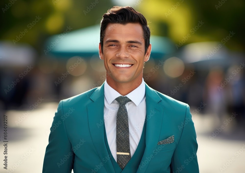 Portrait of happy smiling confident Insurance Salesman Portrait of happy smiling confident Insurance Salesman