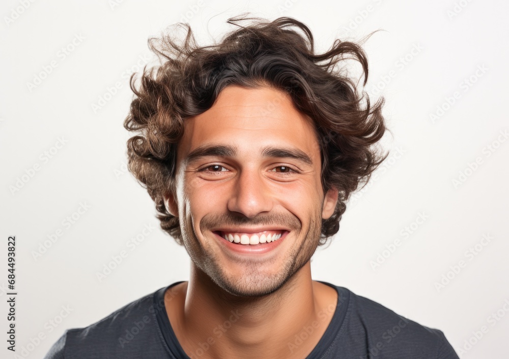Portrait of happy smiling confident Writer Portrait of happy smiling confident Writer