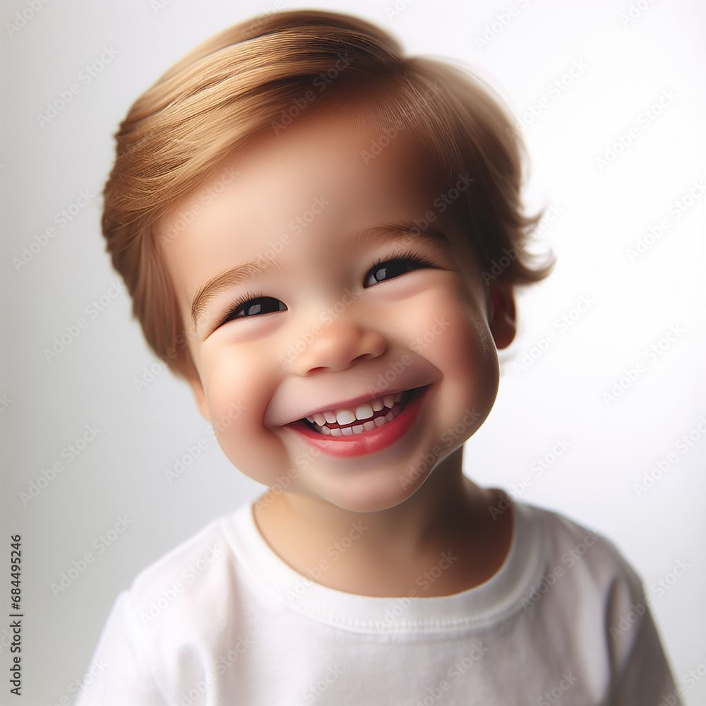 portrait of a smiling little child portrait of a smiling little child