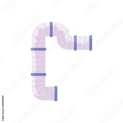 Plastic tube for hamster labyrinth.