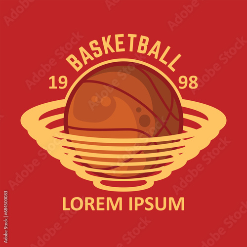 A logo design that creates an urban atmosphere and the power of street basketball, suitable for digital and print media needs