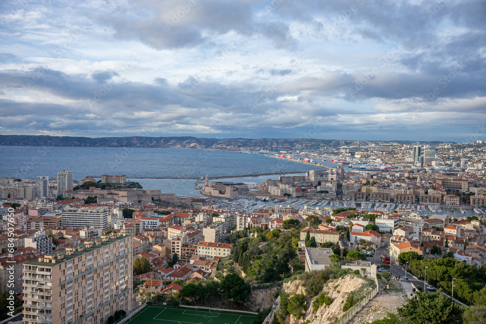 Vue panoramique Marseille