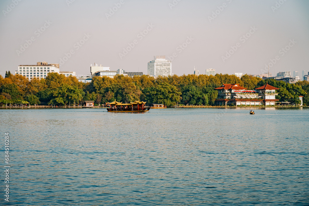 Fototapeta premium view of the river