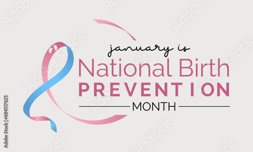 National Birth Defects Prevention Month vector template. Raising Awareness and Supporting Healthy Pregnancies with Birth Defect Prevention Graphics. background, banner, card, poster design.